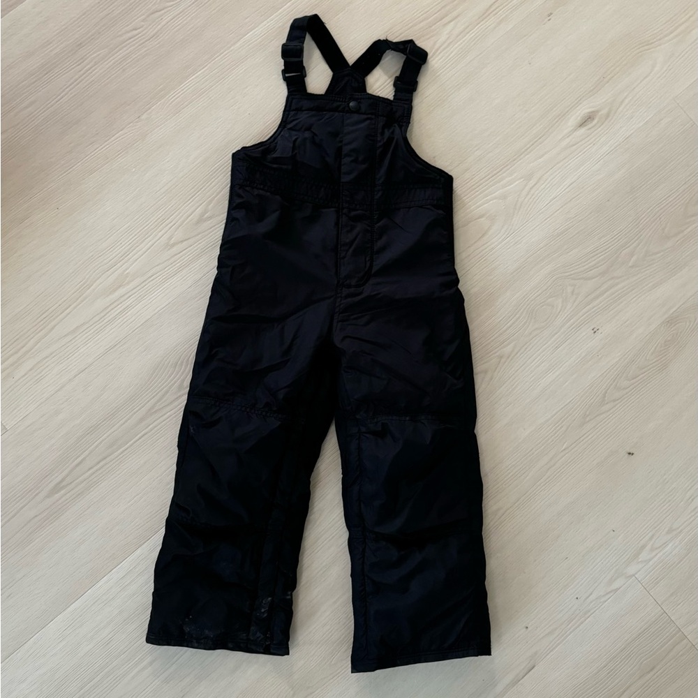 Gap Kids snow bib in black